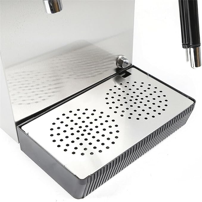 Commercial Milk Frother 8L Automatic Espresso Machine Automatic Coffee Milk Steamer Coffee Foam Maker for Coffee Milk Bubble Tea Milk Tea Stainless Steel - 110V 2500W
