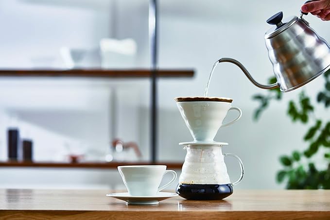 Hario V60 Ceramic Coffee Dripper Size 01 Red