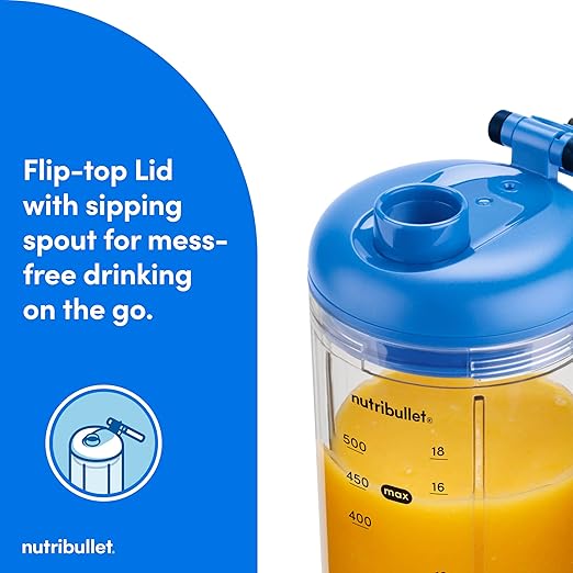 nutribullet Flex portable blender NBPB50200BB Sapphire Blue