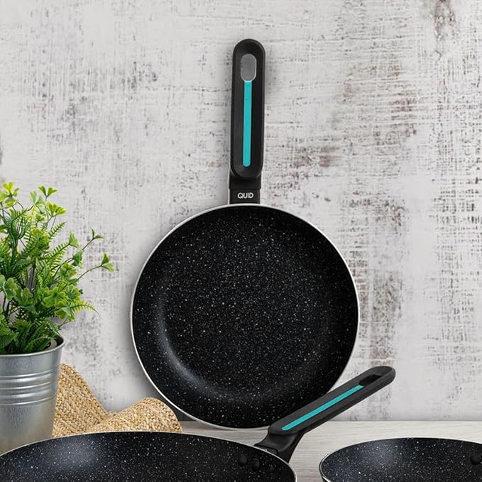 Quid 5427045 Frying Pans Aluminium Black/White