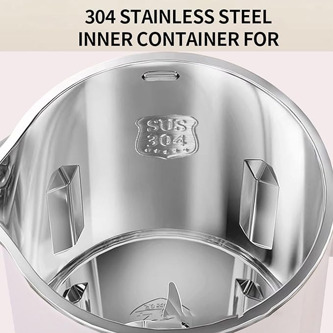 Haofy Nut Milk Maker Machine1.2L Capacity with Digital Display Stainless Steel Blades for Nut Milk Juice Smoothie Soup (US Plug 110V)