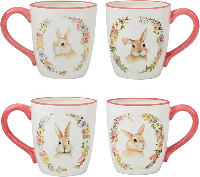 Certified International Easter Garden 16 pc Dinnerware Set Service for 4 Multicolored