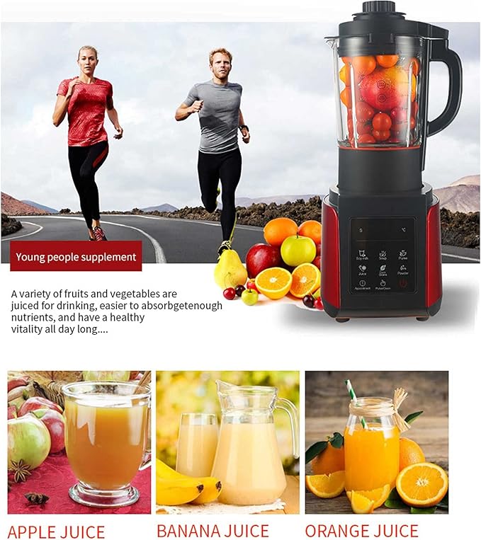 Professional Countertops Blender high-Performance Household Fruits and Vegetables Blender 2l with Led Screen Personal Blender for Crushed Ice Frozen Dessert Soup Fish