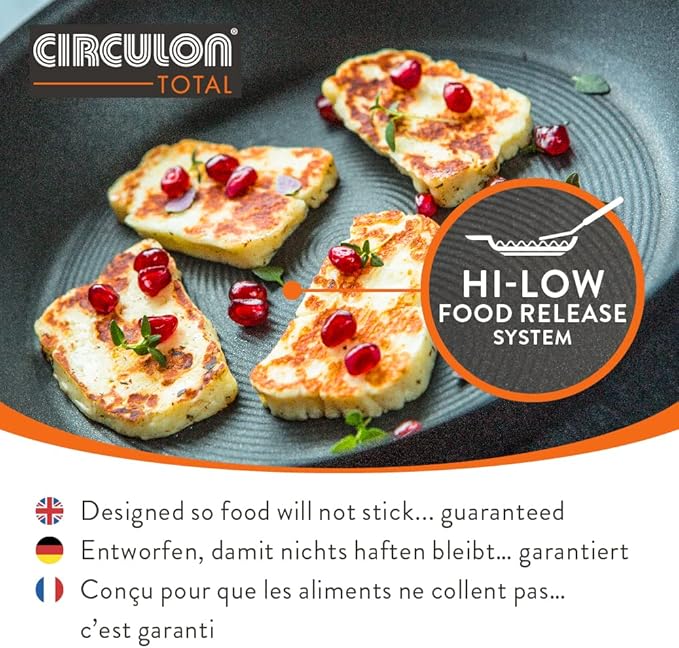 Circulon Total Hard Anodized 4 Piece Pan Set