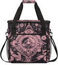 Magic Circle Coffee Maker Carrying Bag Sacred Geometry Travel Storage Bag Compatible with K-Mini or K-Mini Plus Single Serve Coffee Brewer Carrying Case with Multiple Pockets &amp Shoulder Strap