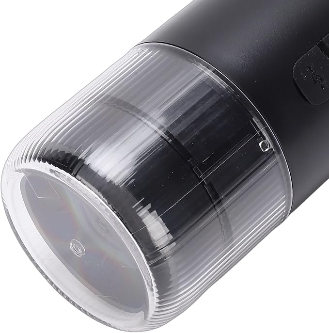 Portable Coffee Maker 304 Stainless Steel Capsule Coffee Machine USB Rechargeable with One Button Start for Travel Camping Car Outdoor