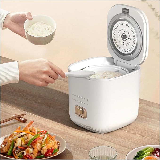 Mini Rice Cooker Commercial Rice Cooker 1.2L Multifunctional Small Rice Cooker For 1-3 People Cooking