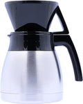 Melitta Pour-Over Coffee Brewer &amp Stainless Steel Carafe Set with Coffee Filters 42 Ounce Set