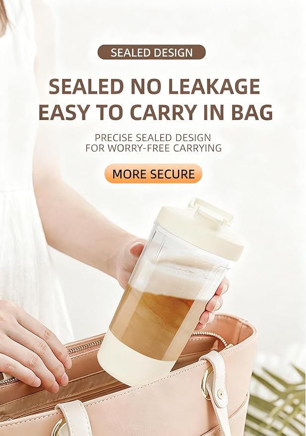 Auto-Stirring Cup 2026 Upgraded Self-Stirring Coffee CupPortable With Scale Food Grade Material Self-Cleaning
