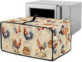 Doojoayie Small Appliance Covers Rooster Print Toaster Cover 4 Slice Bread Machine Protector Kitchen Decoration Gift for Friends Who Loves to Cook