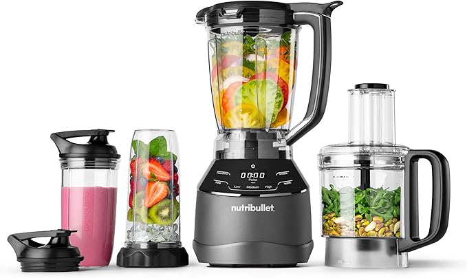 nutribullet Triple Prep System NBKS50100 Blender Combo NBF50500