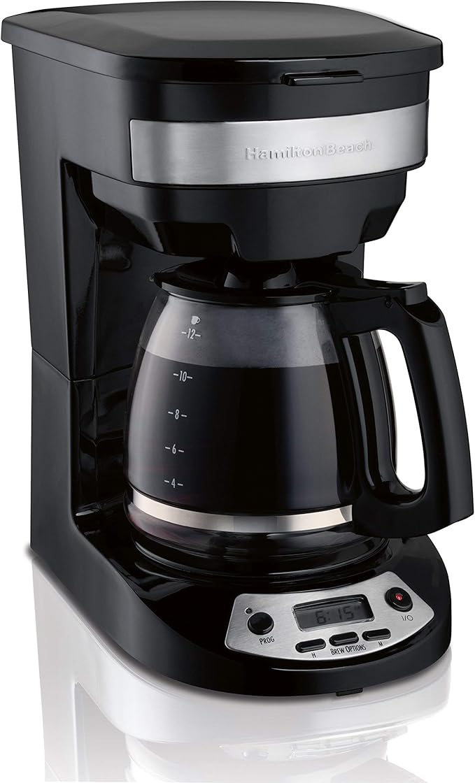 Hamilton Beach 46299 Programmable Coffee Maker Black (Renewed)