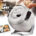 Automatic Cooking Machine6L Auto Cooking Wok Fried Rice Machine Smart StartThree Speed Adjustable360° Rotation and 3D All Round HeatingIdeal for Stir FryingStewingCooking220V