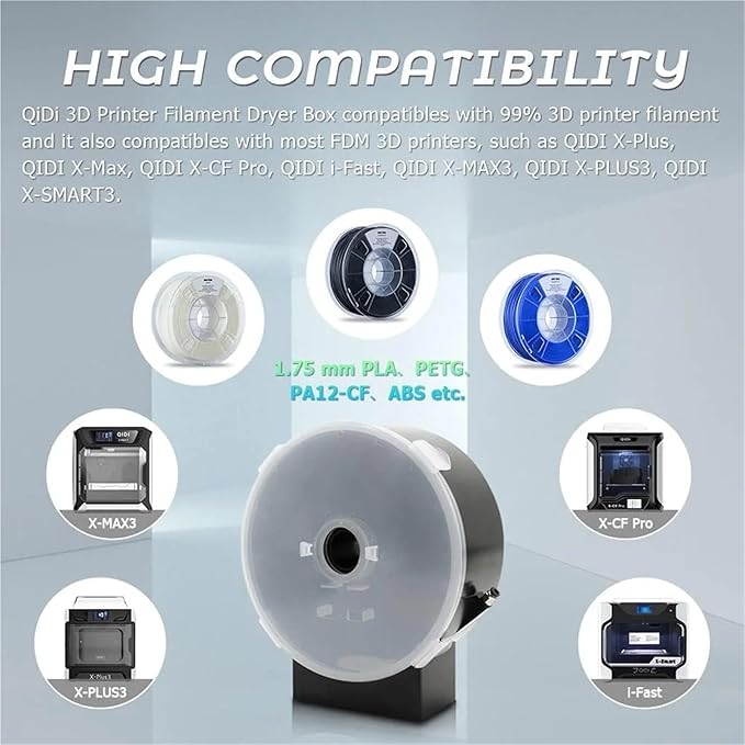 for QIDI Filament Dryer Storage Box 3D Printer Accessories