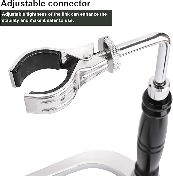 LUEUR Siphon Coffee Maker Vacuum Coffee Brewer Heat-Resistant 5-Cup Glass Siphon Coffee Maker with Reusable Cloth Filter Hot Tea Maker for Home Household and Office