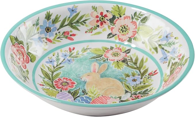 Certified International Joy Of Easter 12 Piece Melamine Dinnerware Set Service For 4