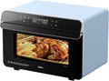 ROBAM Toaster Air Fryer Combi Oven Countertop Steam Oven 20-in-1 with Convection Steam Roast &amp Bake Multi-Stage Cooking Self-Clean 7 Modes 30 Built-In Recipes for Kitchen Pizza Baking (Blue)