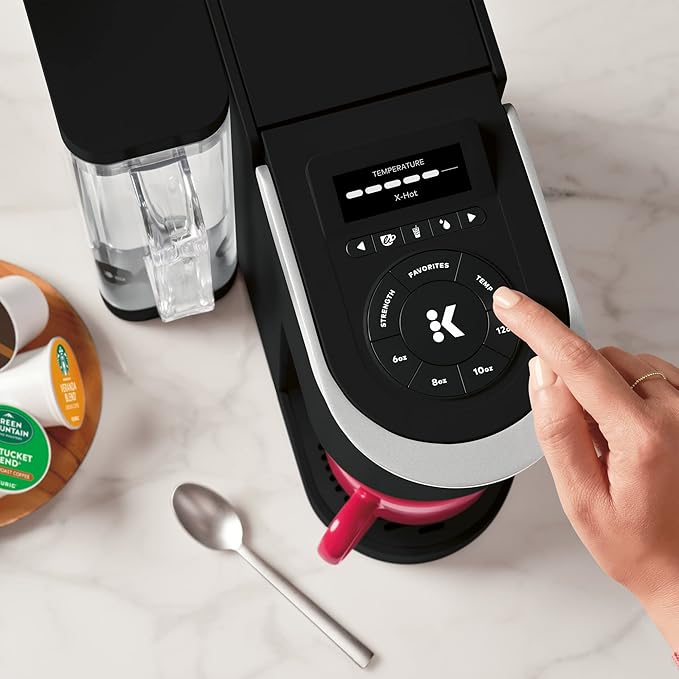 Keurig K-Supreme SMART Coffee Maker MultiStream Technology Brews 6-12oz Cup Sizes Black