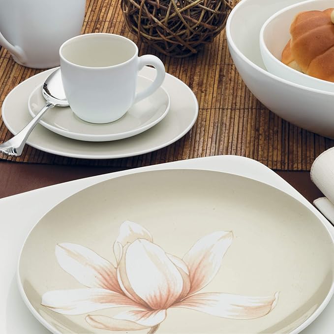Noritake Colorwave White 4-Piece Square Place Setting Service for 1