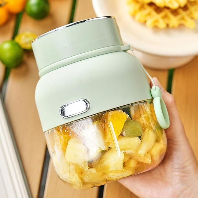 Portable Blenders USB Rechargeable 34oz Blenders With Leakproof Lid For Shakes/Juices Ideal For Travel Gym Office Kitchen