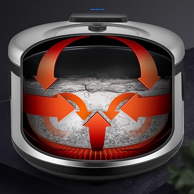 Rice Cooker 16/19L Large Capacity 6-Layer Aluminum Alloy Non-Stick Inner Tank for Restaurants and Hotels for 20~40 People Rice Cooker16L16L