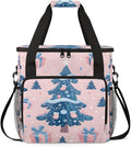 Cute Tree Coffee Maker Carrying Bag Christmas Gift Travel Storage Bag Compatible with K-Mini or K-Mini Plus Single Serve Coffee Brewer Carrying Case with Multiple Pockets &amp Shoulder Strap
