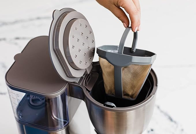 Café Specialty Drip Coffee Maker | 10-Cup Insulated Thermal Carafe | WiFi Enabled Voice-to-Brew Technology | Smart Home Kitchen Essientials | SCA Certified Barista-Quality Brew | Stainless Steel