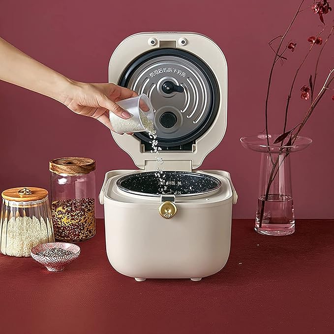 Rice Cooker Household Multifunctional Small Rice Cooker Non-Stick Inner Pot Appointment and Heat Preservation for 1-3 People (B) (C)
