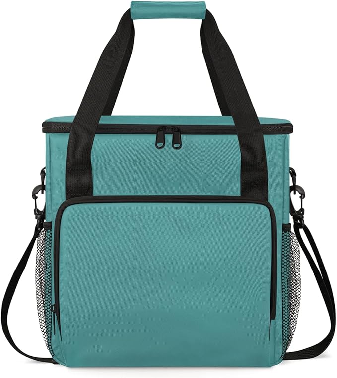 Darkcyan Coffee Maker Carrying Bag Waterproof Insulated Leakproof Cooler Bag Portable Storage Tote Bag Organizer With Shoulder Strap
