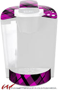 Decal Style Vinyl Skin compatible with Keurig K40 Elite Coffee Makers Pink Plaid (COFFEE MAKER NOT INCLUDED)