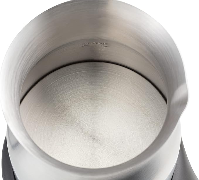 Arzum Cezve Electric Turkish Coffee Maker Stainless Steel Boil-Dry Protection Lid for Extra Protection Cordless Use 1 to 4 cups 120V 3-pin US-plug 800W