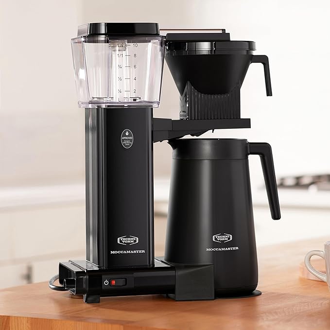 Technivorm Moccamaster 79315 KBGT thermal Carafe 10-Cup Coffee Maker 40 Ounce Midnight 1.25l