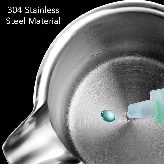 Fockety French Press Coffee Maker Stainless Steel Double Wall Insulated Coffee Press with U Shaped Spout Rustproof Dishwasher Safe French Coffees Maker for Home Office Camping (1000ml)