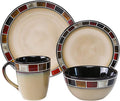 Dinner Plates Kitchen Dinnerware Set Household Steak Cutlery Set Durable Ceramic Dinner Plate Sets Includes Steak Plate Salad Plate Cereal Bowl and Mug KitchenRed