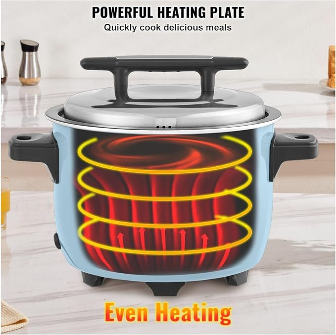 Rice Cooker 50-Cup 10L Restaurant Grade Non-Stick Pot