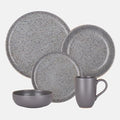 Oxford Contempo Granite Stoneware 20 Piece Dinnerware Set Service for 4