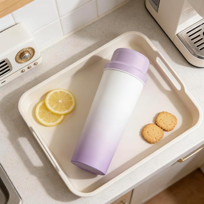 Fdit 650ml Portable Blender USB Rechargeable Cordless Personal Blender Cup with 21000RPM 60W Powerful Blending for Freshly Squeezed Juices Milk Shakes