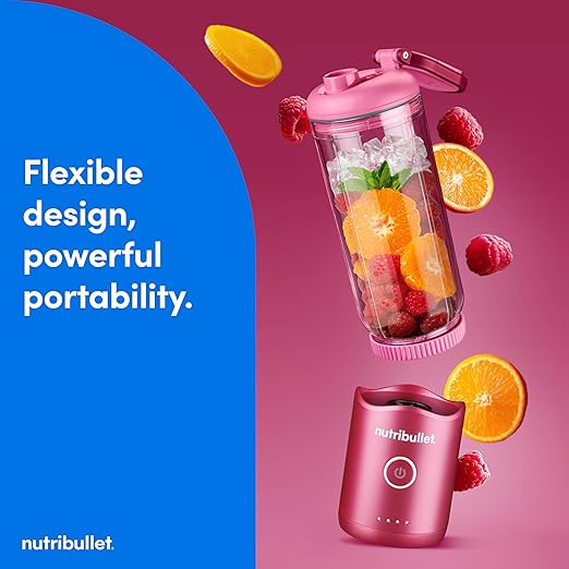 nutribullet Flex portable blender NBPB50200WC Ruby Red