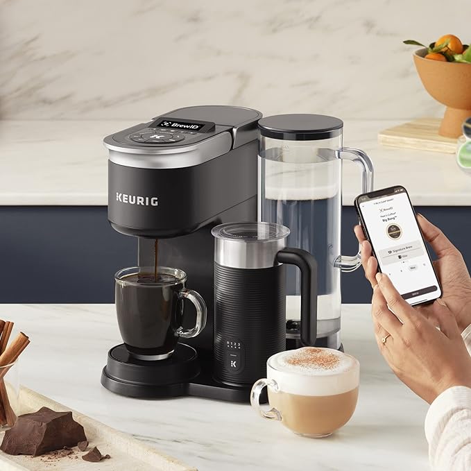 Keurig K-Cafe Essentials Single Serve K-Cup Pod Coffee Maker Black