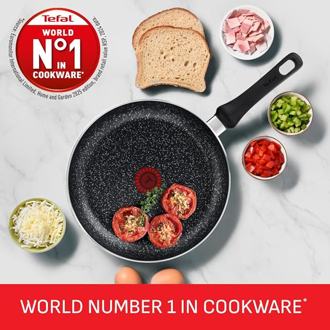 Tefal Origins 5 Piece Stone Pots and Pans Set