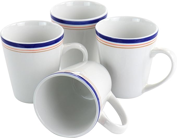 All U Need 32 Piece Ceramic Dinnerware Set in White