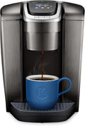 Keurig K-Elite Single Serve K-Cup Pod Coffee Maker with Strength and Temperature Control Iced Coffee Capability 8 to 12oz Brew Size Programmable Brushed Slate