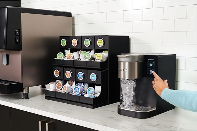 Keurig K-2550 Medium Business Single Serve Coffee Maker 110 oz Water Reservoir Silver/Black