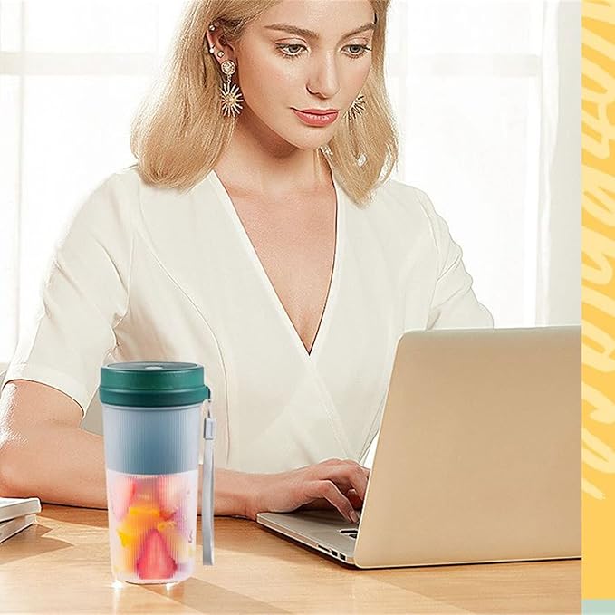 Multifunction Electric Press Portable USB Blender Small Juicer Fruit Cooking Machine Charging Cup Usb Rechargeable Travel Juicing Food-grade Multifunctional Electric