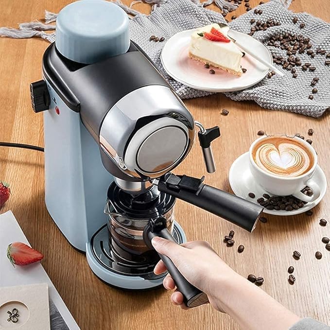 Coffee Machine Espresso Machine Household Automatic Small Stainless Steel Commercial Automatic Coffee Machine With Milk Frother Wand Easy To Install And Clean Up