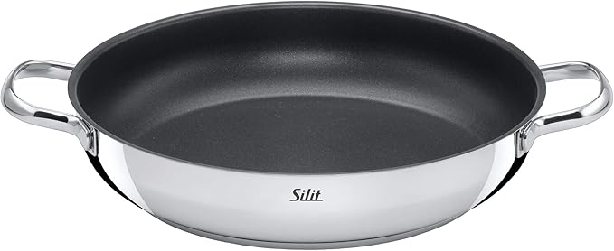 Silit Pot Set 10-Piece Toskana Pouring Rim Glass Lid Stainless Steel Suitable for Induction Hobs Dishwasher-Safe