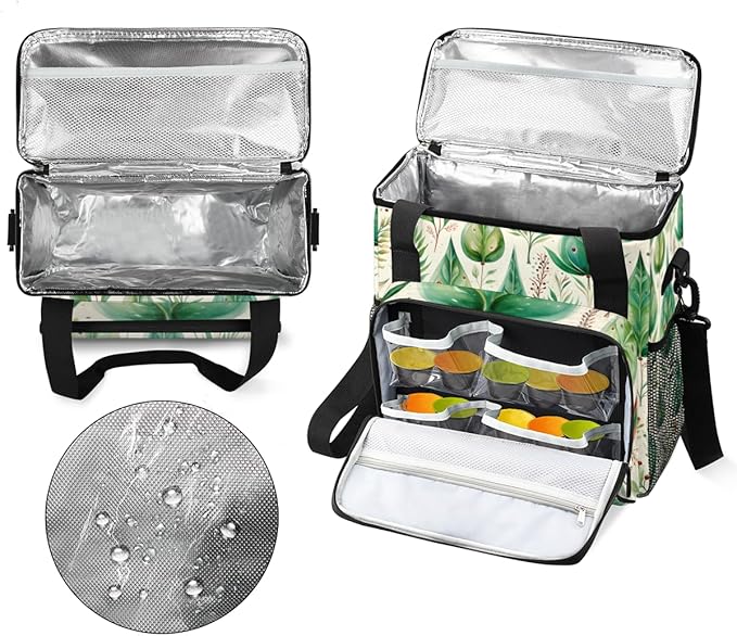 Christmas Tree Coffee Maker Carrying Bag Magic Tree Travel Storage Bag Compatible with K-Mini or K-Mini Plus Single Serve Coffee Brewer Carrying Case with Multiple Pockets &amp Shoulder Strap