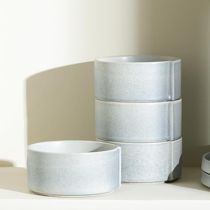 Stone Lain Bao 12-Piece Dinnerware Set Stoneware Blue-Grey