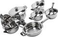 Stainless Steel Cookware Set Cooking Kit for Household