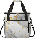Pattern Classic Marble Coffee Maker Carrying Bag for Keurig K-Mini or K-Mini Plus Storage Portable Coffee Maker Travel Bag